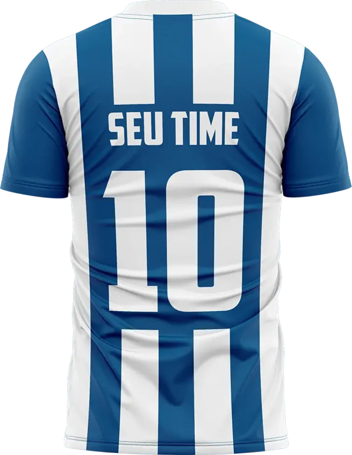 Vista 3: Camiseta personalizada básica gola careca — Modelo 001